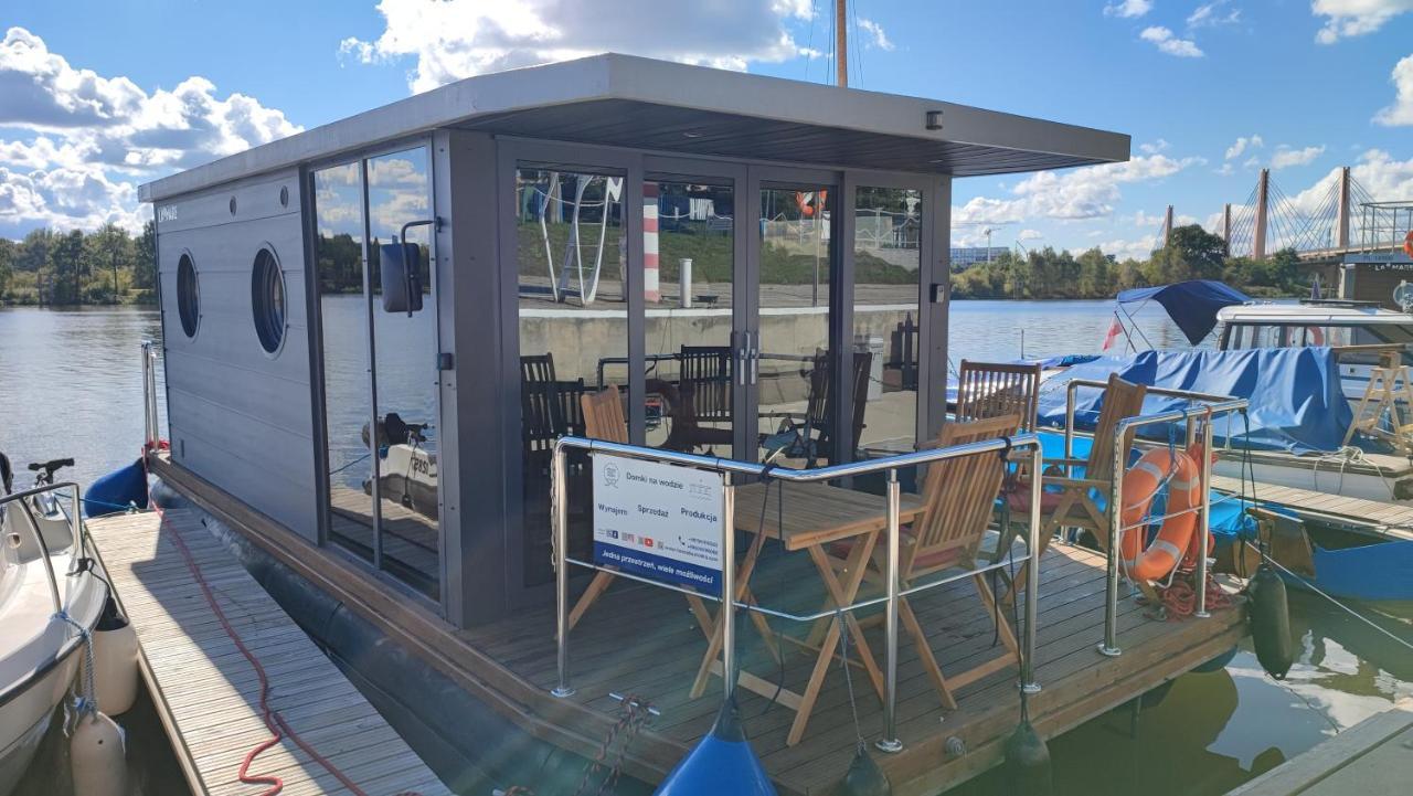 Houseboat Water Boy Apartament Plywajacy Dom Na Wodzie Lodz Apartment Wroclaw Exterior photo
